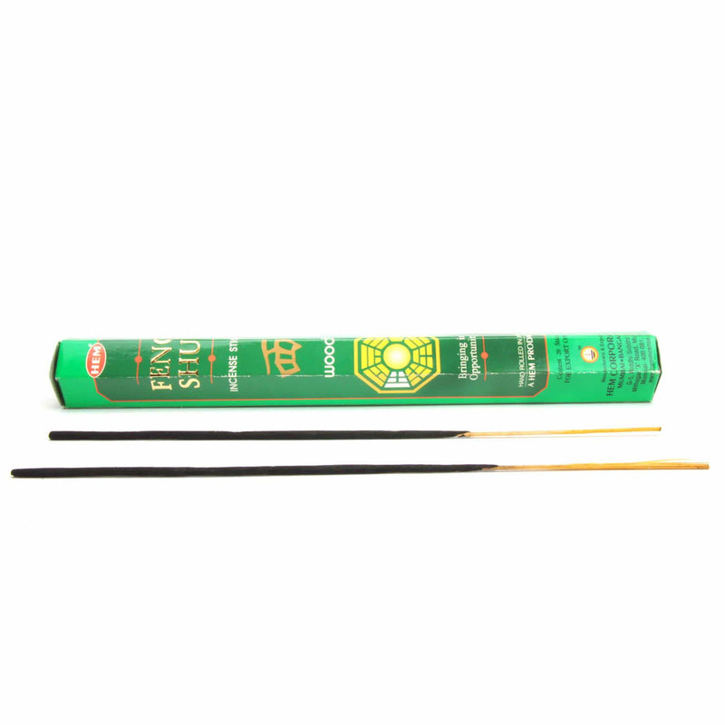 HEM Räucherstäbchen HEM, Feng Shui Wood, 20 Sticks, 23 cm, Brenndauer ca. 45 min, Holz