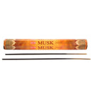 HEM Räucherstäbchen Räucherstäbchen HEM, Musk, 20 Sticks, 23 cm, Brenndauer ca. 40 min., Moschus