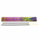 HEM Räucherstäbchen Räucherstäbchen HEM, Sandal Queen, 20 Sticks, 23 cm, Brenndauer ca. 40 min.