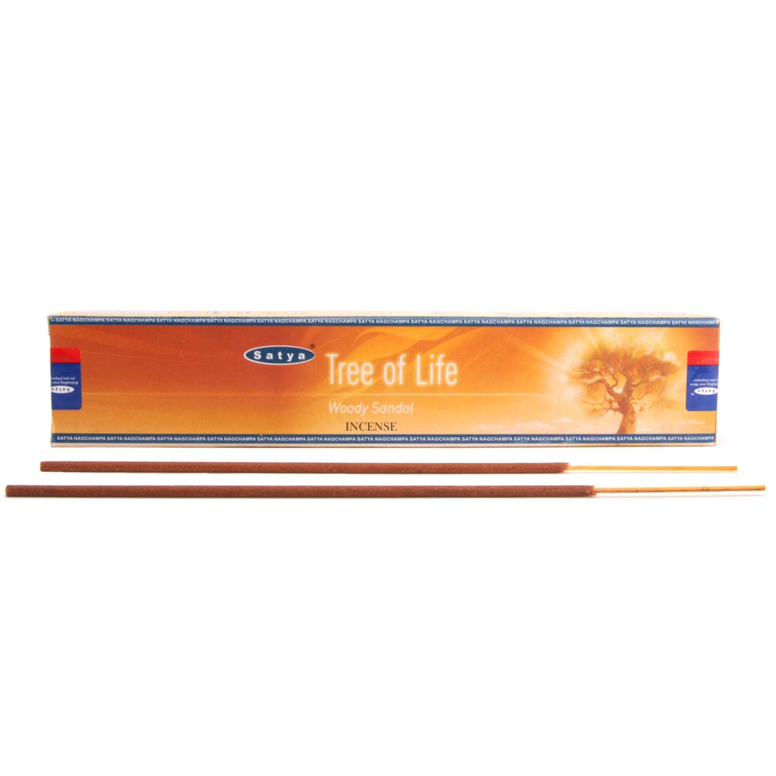 Satya Nag Champa Räucherstäbchen Baum Des Lebens – 100% Natürlich, Handgemacht – 3 Packungen Für Meditation