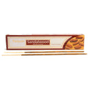 Tulasi Räucherstäbchen Räucherstäbchen Tulasi, Sandalwood, 12 Sticks, 21 cm, Brenndauer ca. 45 min, Sandelholz-Masala