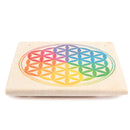 aqasha® Räucherzubehör Räucherstäbchenhalter Blume des Lebens