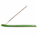 aqasha® Räucherzubehör Räucherstäbchenhalter Brettchen Baum des Lebens - Holz - grün