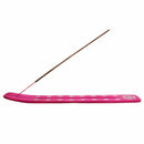 aqasha® Räucherzubehör Räucherstäbchenhalter Brettchen Baum des Lebens - Holz - pink