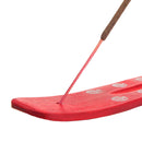 aqasha® Räucherzubehör Räucherstäbchenhalter Brettchen Baum des Lebens - Holz - rot