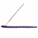 aqasha® Räucherstäbchenhalter Brettchen Baum des Lebens violett
