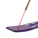 aqasha® Räucherstäbchenhalter Brettchen Baum des Lebens violett