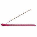 aqasha® Räucherstäbchenhalter Brettchen Buddha pink