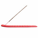 aqasha® Räucherstäbchenhalter Brettchen Buddha rot