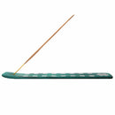 aqasha® Räucherstäbchenhalter Brettchen Ganesha dunkelgrün