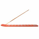 aqasha® Räucherstäbchenhalter Brettchen Ganesha orange