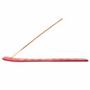 aqasha® Räucherstäbchenhalter Brettchen Ganesha rot