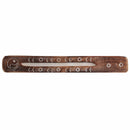 aqasha® Räucherstäbchenhalter Brettchen - Holz- Yin & Yang (25x3 cm)