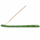 aqasha® Räucherstäbchenhalter Brettchen Yin & Yang grün