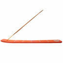 aqasha® Räucherstäbchenhalter Brettchen Yin & Yang orange