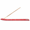 aqasha® Räucherstäbchenhalter Brettchen Yin & Yang rot