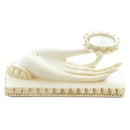 aqasha® Räucherzubehör Räucherstäbchenhalter Weiße Hand