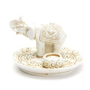 aqasha® Räucherstäbchenhalter weißer Elefant