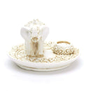 aqasha® Räucherstäbchenhalter weißer Elefant