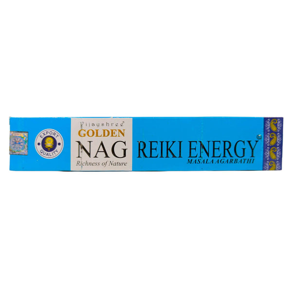 Räucherstäbchen Vijayshree Golden Nag Reiki Energy 15g, 21cm, Brenndauer 40min