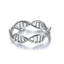 aqasha® Ring Ring "DNS-Power" Ringgröße 9 = 19,1 mm