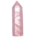 aqasha® Edelstein Rosenquarz Edelstein Obelisk