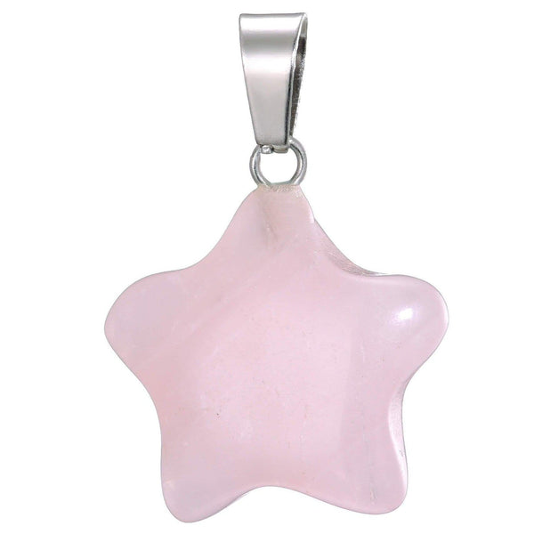 Kaufen Sie Echter Rosenquarz-Kristall, OM-geschnitzte herzförmige  Naturstein-Anhänger-Halskette zu Großhandelspreisen