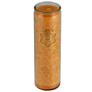 aqasha® Kerze Sakralchakra 2 Duftkerze Zeder Tanne Rosmarin Palmöl