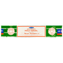 Satya Nag Champa Holy Basil, Heiliges Basilikum Räucherstäbchen, 12 Sticks, 20cm, Brenndauer 45min