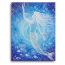 Delfinbild: Kleine Meerjungfrau