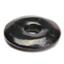 aqasha® Anhänger Schungit - Donut für Halskette (3x3 cm)