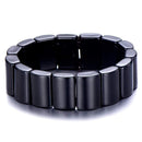 aqasha® Armband Schwarzer Turmalin Armband (Schörl)