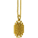 Linda Giese Anhänger Shri Yantra Amulett Gold