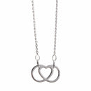 Sigrid Hornstein Halskette Silber Halskette "Sensation" mit Herz Anhänger