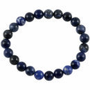 aqasha® Sodalith - Armband - Kugeln (0,8 cm)