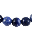 aqasha® Sodalith - Armband - Kugeln (0,8 cm)