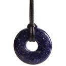 aqasha® Anhänger Sodalith - Donut für Halskette (3x3 cm)