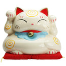 aqasha® Deko Spardose Winkekatze