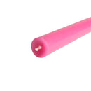 aqasha® Stabkerze - Paraffin - Brenndauer: 10 Std. - pink (Höhe: 24cm, Ø = 2,2cm)