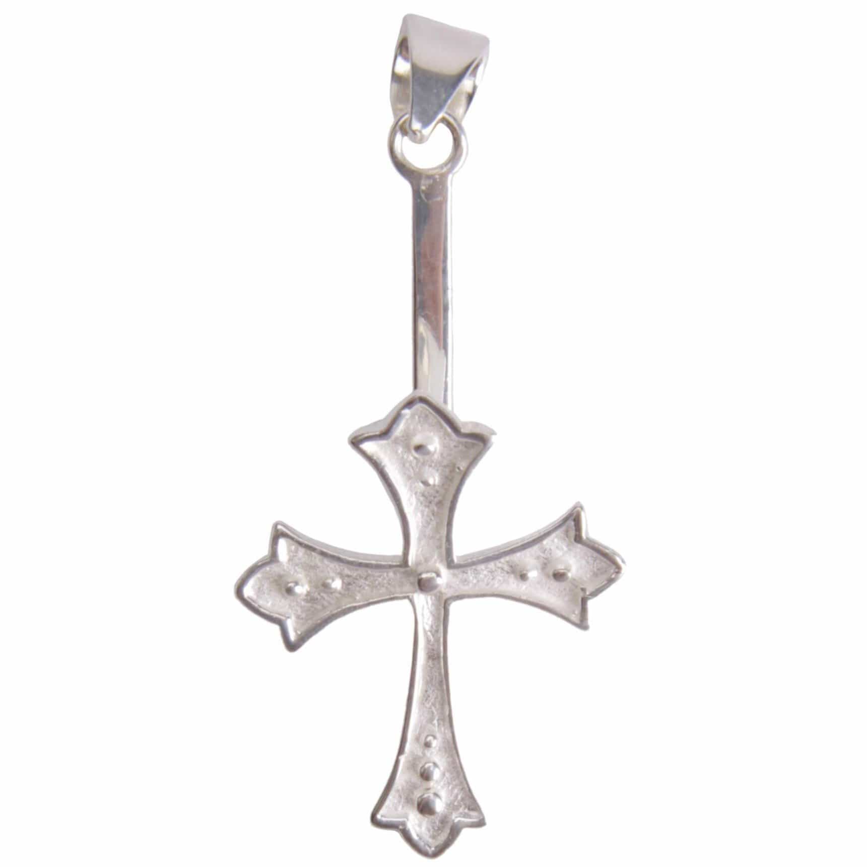 Anhänger Kreuz, Krone Aus Sterlingsilber | CLARO J Produktbild-Vorschau 9