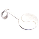 aqasha® Sterlingsilber 925 - Donuthalter - Yin & Yang (2,2x2,2 cm)