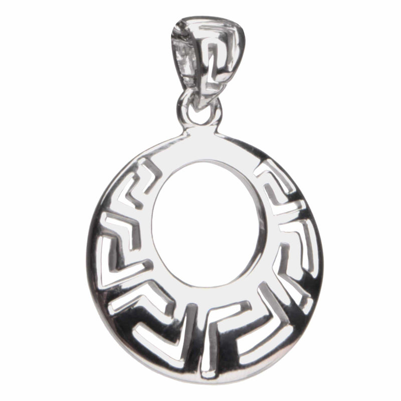 aqasha® Anhänger Sterlingsilber 925 - Halskette - Symbole (2,6x2,2 cm)