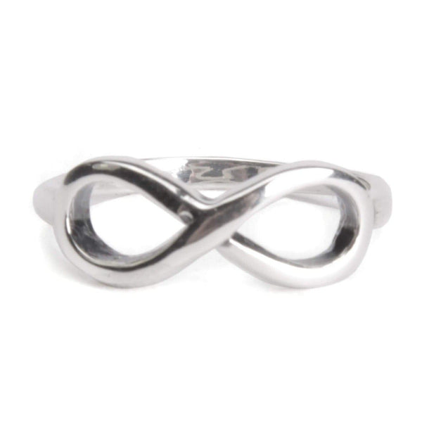 aqasha® Ring Sterlingsilber 925 - Ring - Unendlichkeit (Größe 6)