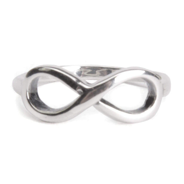 aqasha® Ring Sterlingsilber 925 - Ring - Unendlichkeit (Größe 7)