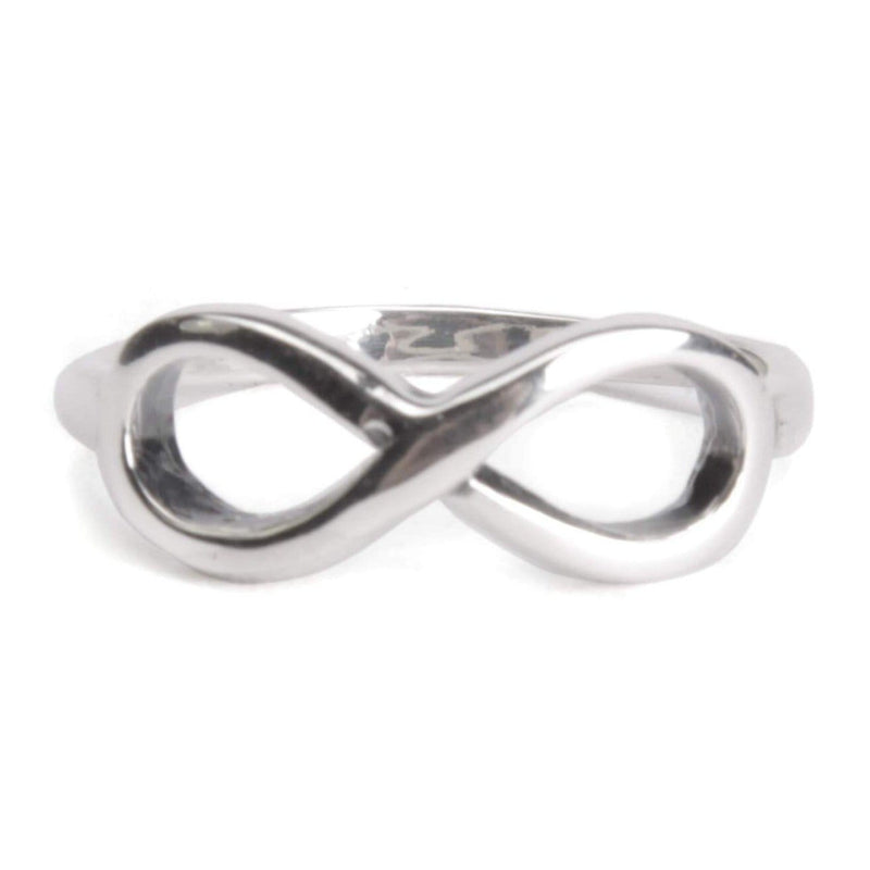 aqasha® Ring Sterlingsilber 925 - Ring - Unendlichkeit (Größe 9)