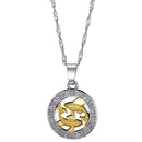 Antonia Langsdorf Halskette Sternzeichen Schmuck - Halskette - Fische (2,5x2,5 cm)