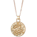 aqasha® Anhänger Sternzeichen Schmuck - Halskette - Fische (3x3 cm)