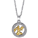 Antonia Langsdorf Halskette Sternzeichen Schmuck - Halskette - Jungfrau (2,5x2,5 cm)