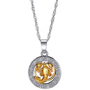 Antonia Langsdorf Halskette Sternzeichen Schmuck - Halskette - Krebs (2,5x2,5 cm)