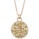 aqasha® Anhänger Sternzeichen Schmuck - Halskette - Schütze (3x3 cm)